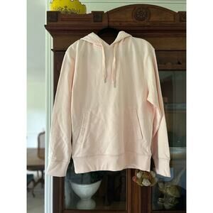 Favorite Daughter Hoodie Sweatshirt with Detachable Mask in light pink XS NWT